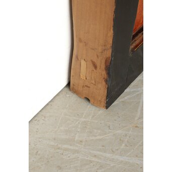 庄内手 鍾馗大鉄金具蔵戸　W0178Y 