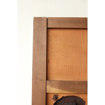 庄内手 鍾馗大鉄金具蔵戸　W0178Y 