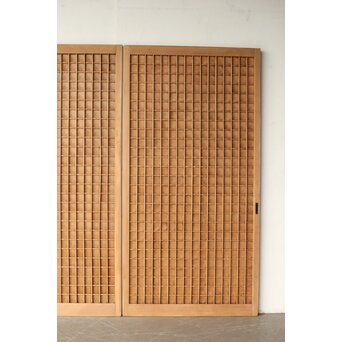 升格子板戸 2枚1組　B1084 