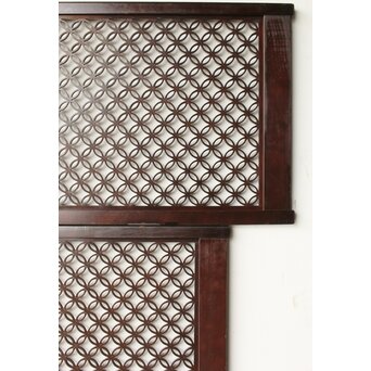 七宝組子欄間 3枚1組　R0440 