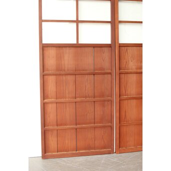 レトロクリアガラス戸 2枚1組　GD0250 