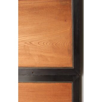 竜田川 欅一枚板木彫欄間 2枚1組　R0443Y 