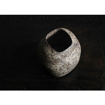 和太守卑良 流彡文器 杉文壺 花器　P501 