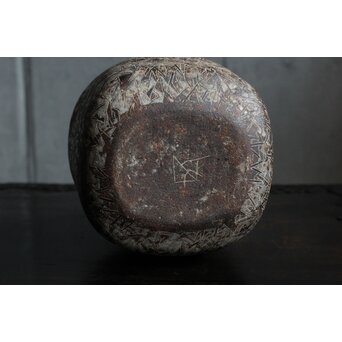 和太守卑良 流彡文器 杉文壺 花器　P501 