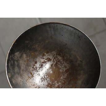 雲林院宝山/寶山 銀彩南蛮丸形 菓子器 　P502 