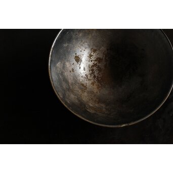 雲林院宝山/寶山 銀彩南蛮丸形 菓子器 　P502 