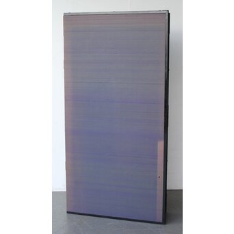 堀田秀叢 鷹松図 一双 銀屏風　Z563 