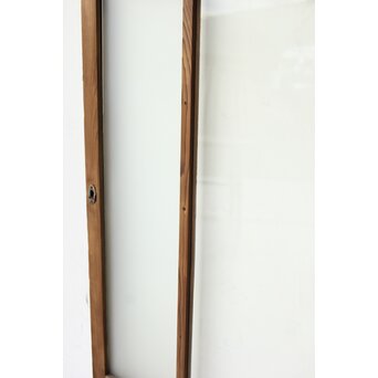 中型 花黄色ガラス戸　GD0251 