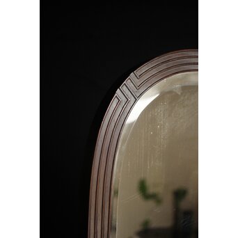 太田萬吉作か 指物唐木鏡台　X474 