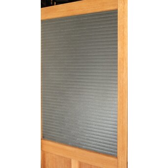 銀モールガラスドア 一対 観音開仕様　GD0253 