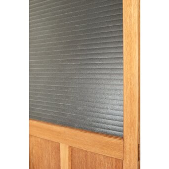 銀モールガラスドア 一対 観音開仕様　GD0253 