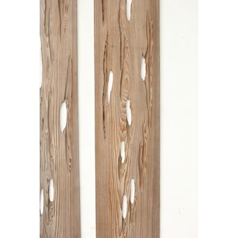 自然木欄間 2枚1組　R0444 
