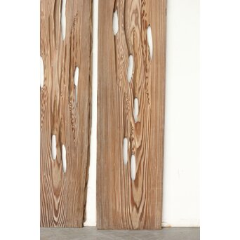 自然木欄間 2枚1組　R0444 