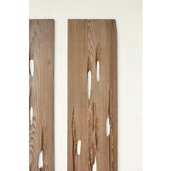 自然木欄間 2枚1組　R0444 