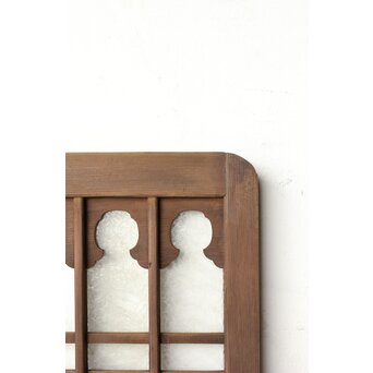 細分ガラス 装飾にかわガラス欄間 2枚1組　R0447 