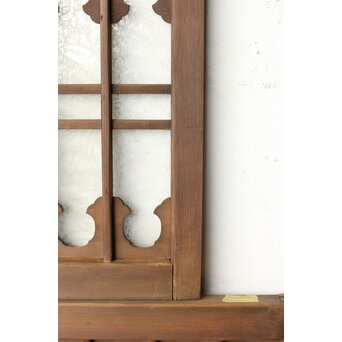 細分ガラス 装飾にかわガラス欄間 2枚1組　R0447 