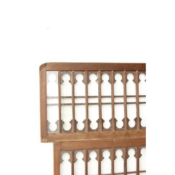 細分ガラス 装飾にかわガラス欄間 2枚1組　R0447 