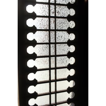 細分ガラス 装飾にかわガラス欄間 2枚1組　R0447 