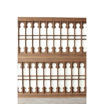 細分ガラス 装飾にかわガラス欄間 2枚1組　R0447 