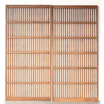 平格子戸 2枚1組　L1145 ウラ