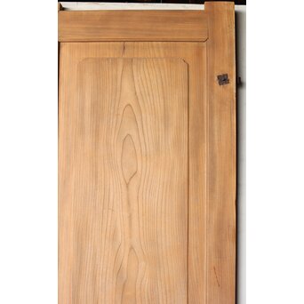 欅一枚板 門扉一対　W0179 