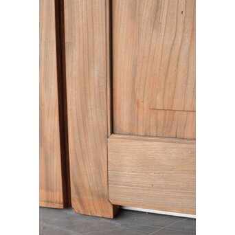 欅一枚板 門扉一対　W0179 