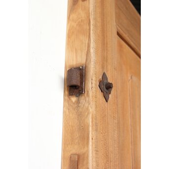 欅一枚板 門扉一対　W0179 受け金具はないので　丁番使用が現実的