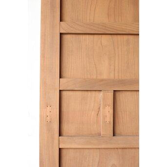 欅一枚板 門扉一対　W0179 