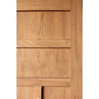 欅一枚板 門扉一対　W0179 