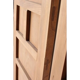 欅一枚板 門扉一対　W0179 