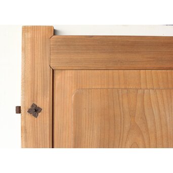 欅一枚板 門扉一対　W0179 