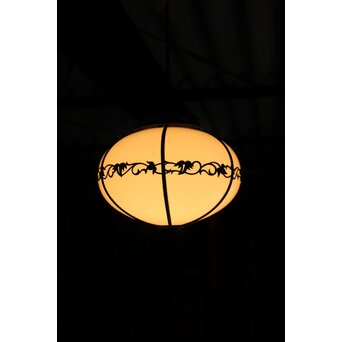 唐草和装電笠　A487