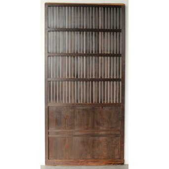 ハイサイズ 飴色平格子戸　L1146 ウラ