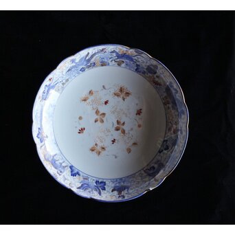 幻の明治伊万里「精磁会社謹製」獣紋色絵 高坏　P504