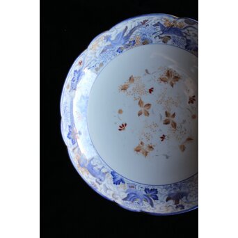 幻の明治伊万里「精磁会社謹製」獣紋色絵 高坏　P504 