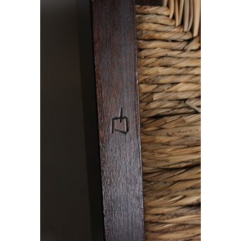 松本民芸家具 ラッシチェアー椅子　T480 