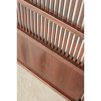 煤飴色 時代松格子戸　L1147 