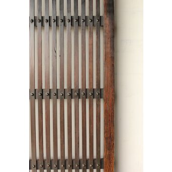 煤飴色 時代松格子戸L　L1149 