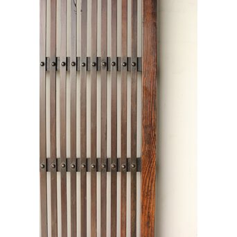 煤飴色 時代松格子戸L　L1149 