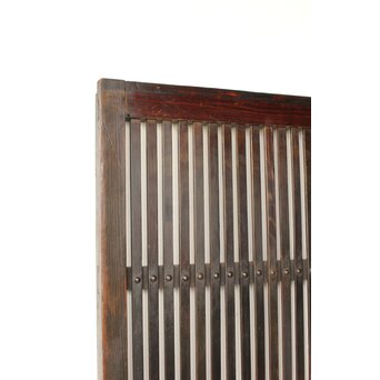 煤飴色 時代松格子戸L　L1149 