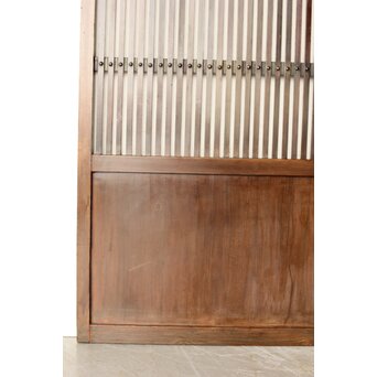 煤飴色 時代松格子戸L　L1149 