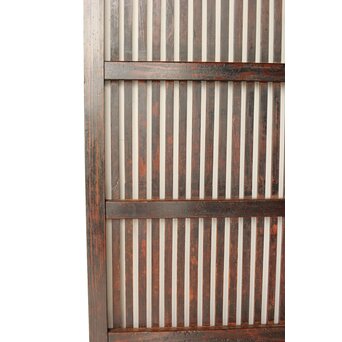 煤飴色 時代松格子戸L　L1149 