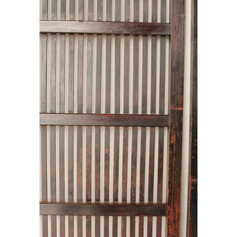 煤飴色 時代松格子戸L　L1149 