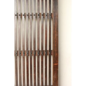 煤飴色 時代松格子戸L　L1149 