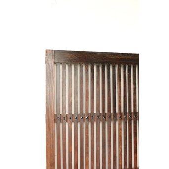 煤飴色 時代松格子戸L　L1149 