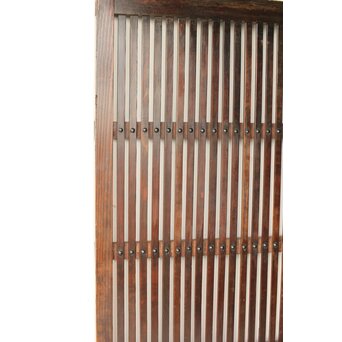 煤飴色 時代松格子戸L　L1149 