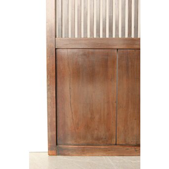 煤飴色 時代松格子戸L　L1149 