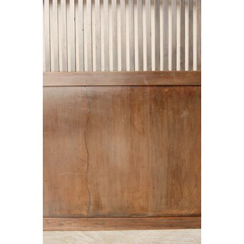 煤飴色 時代松格子戸L　L1149 