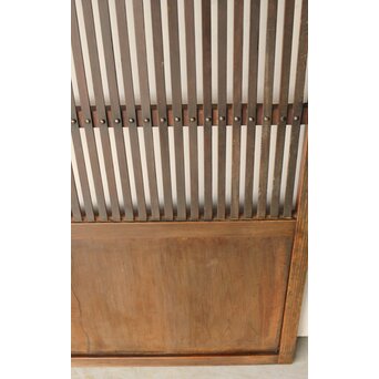 煤飴色 時代松格子戸L　L1149 