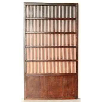 煤飴色 時代松格子戸L　L1149 C　ウラ